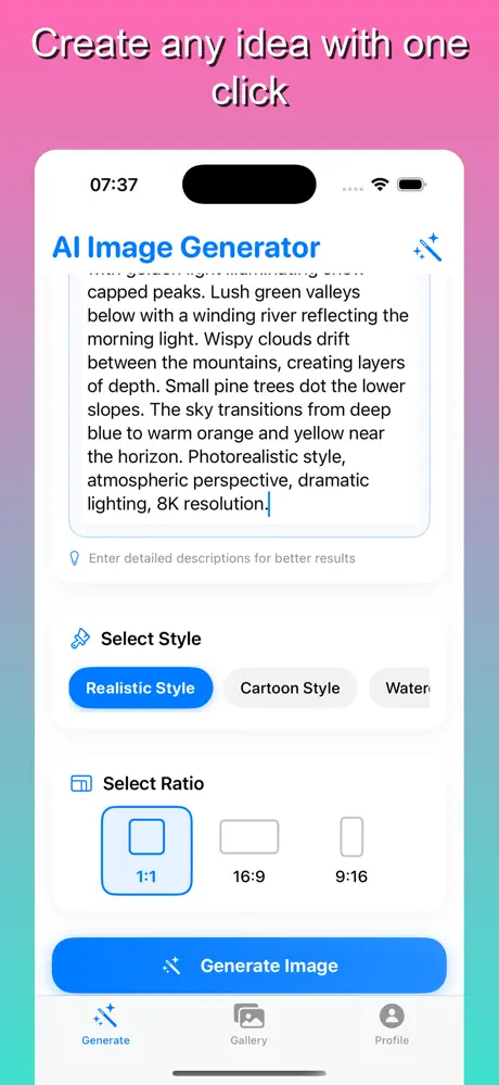 HAI Image Generator Screenshot 1